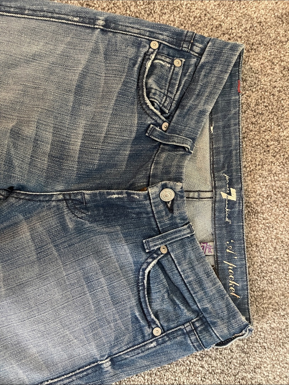 7 for All Mankind - Lexi Petite - A Pocket - Picture 4 of 8